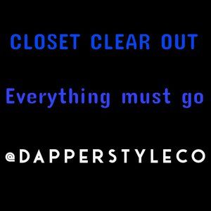Closet CLEAR OUT